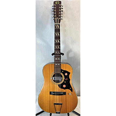 Kay 1960s K312 12 String Acoustic Guitar