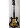 Vintage Vox 1960s Lynx Hollow Body Electric Guitar 3 Color Sunburst