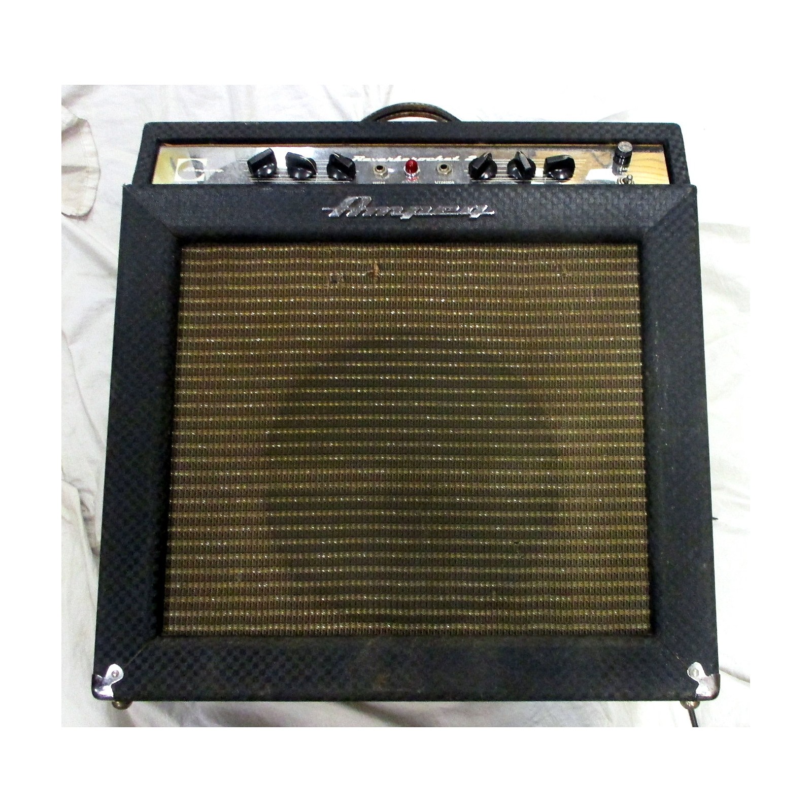 Vintage Ampeg 1960s Reverborocket GS12R Tube Guitar Combo Amp ...