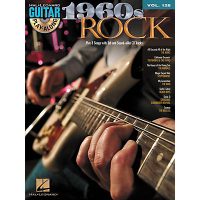 Hal Leonard 1960's Rock - Guitar Play-Along Volume 128 (Book/CD)