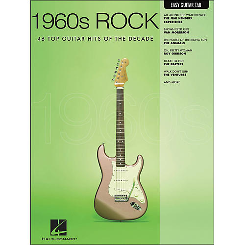 Hal Leonard 1960s Rock Easy Guitar Tab