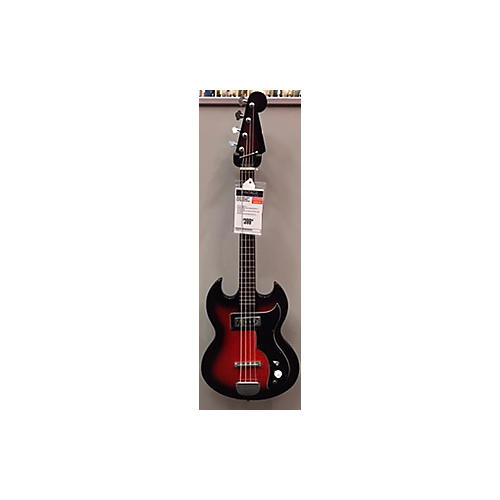 Teisco 1960s SG BASS Electric Bass Guitar RED BURST