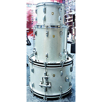 Ludwig 1960s Silver Sparkle Classic Drum Kit