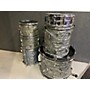 Vintage Ludwig 1960s Super Classic Drum Kit Silver Oyster Pearl