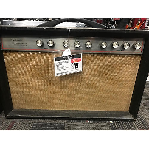 Silvertone 1960s Twin Twelve Tube Guitar Combo Amp