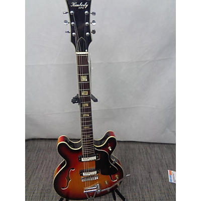Kimberly 1960s VIP 6 Hollow Body Electric Guitar