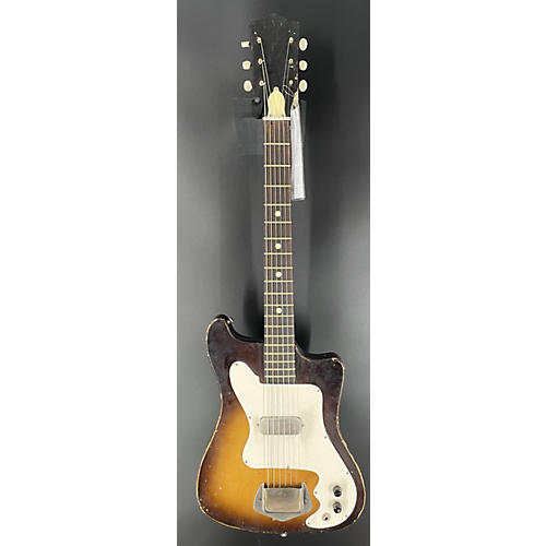 Kay 1960s Vanguard K100 Solid Body Electric Guitar Natural