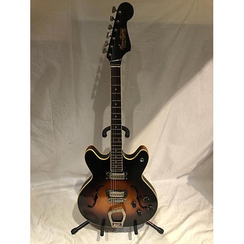 Hagstrom 1960s Viking Hollow Body Electric Guitar Sunburst