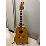 Vintage Fender 1960s WILDWOOD V Acoustic Guitar Natural