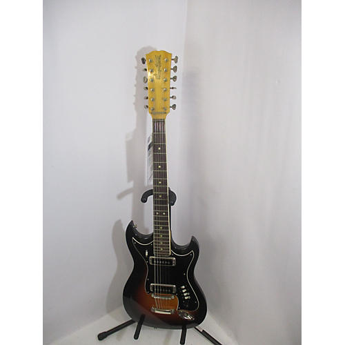 Hagstrom 1960s XII Solid Body Electric Guitar Sunburst