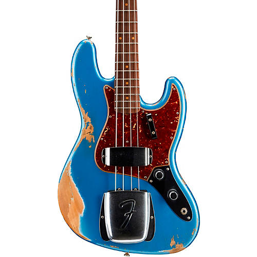 Fender Custom Shop 1961 Jazz Bass Heavy Relic Aged Lake Placid Blue