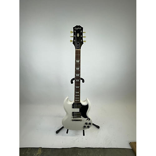 Epiphone 1961 Les Paul SG Standard Solid Body Electric Guitar Alpine White