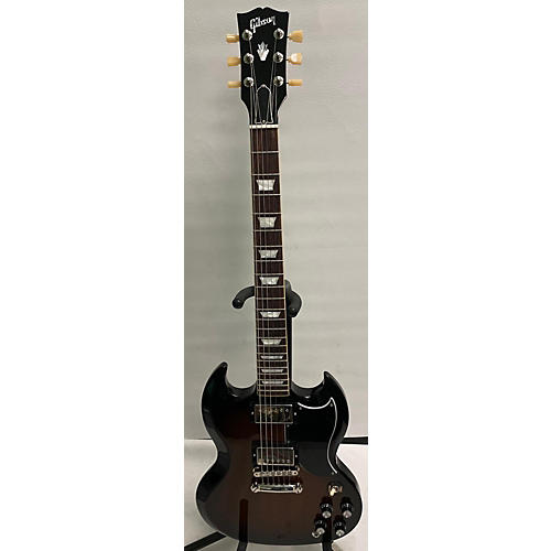Gibson 1961 Reissue SG Solid Body Electric Guitar Tobacco Sunburst