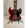 Used Epiphone 1961 Reissue Sg Standard Solid Body Electric Guitar Cherry
