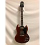 Used Epiphone 1961 SG Standard Solid Body Electric Guitar Cherry