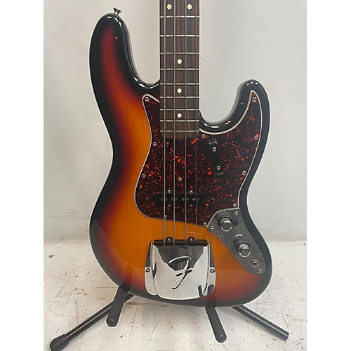 Fender 1962 American Vintage Reissue Jazz Bass Electric Bass Guitar tobacco sunbirst