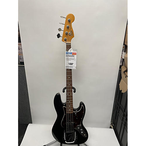 Fender 1962 American Vintage Reissue Jazz Bass Electric Bass Guitar Black