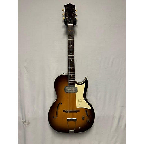 Kay 1962 Galaxie Acoustic Electric Guitar Natural