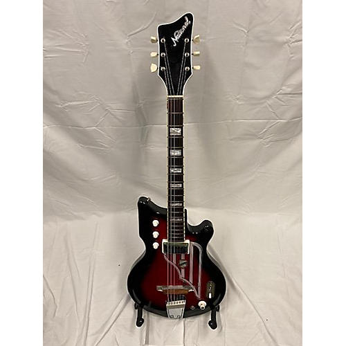 National 1962 Westwood 75 Solid Body Electric Guitar Cherry Sunburst
