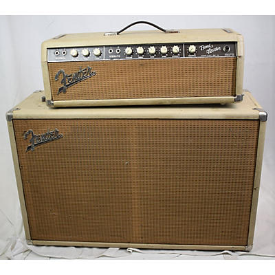 Fender 1963 Bandmaster Head And Cab Tube Guitar Amp Head