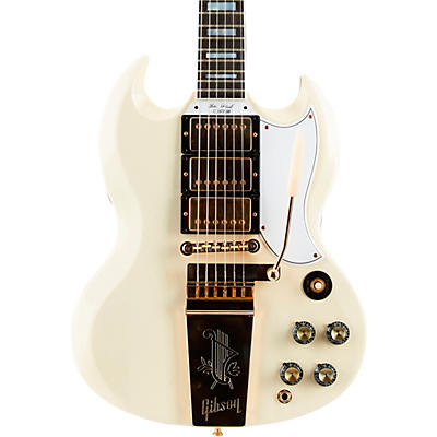 Gibson Custom 1963 Les Paul SG Custom Reissue 3-Pickup With Maestro VOS Electric Guitar -