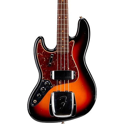 1964 Journeyman Relic Jazz Bass Left-Handed