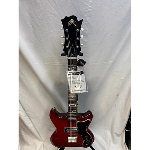 Guild 1964 S-50 JETSTAR Solid Body Electric Guitar Red