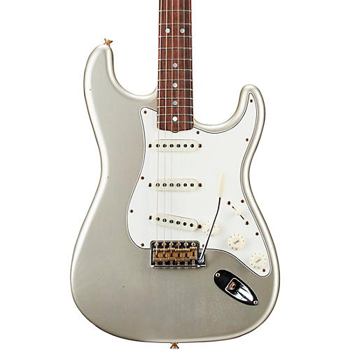 Fender Custom Shop 1964 Stratocaster Journeyman Relic NAMM Limited-Edition Electric Guitar Faded Aged Inca Silver