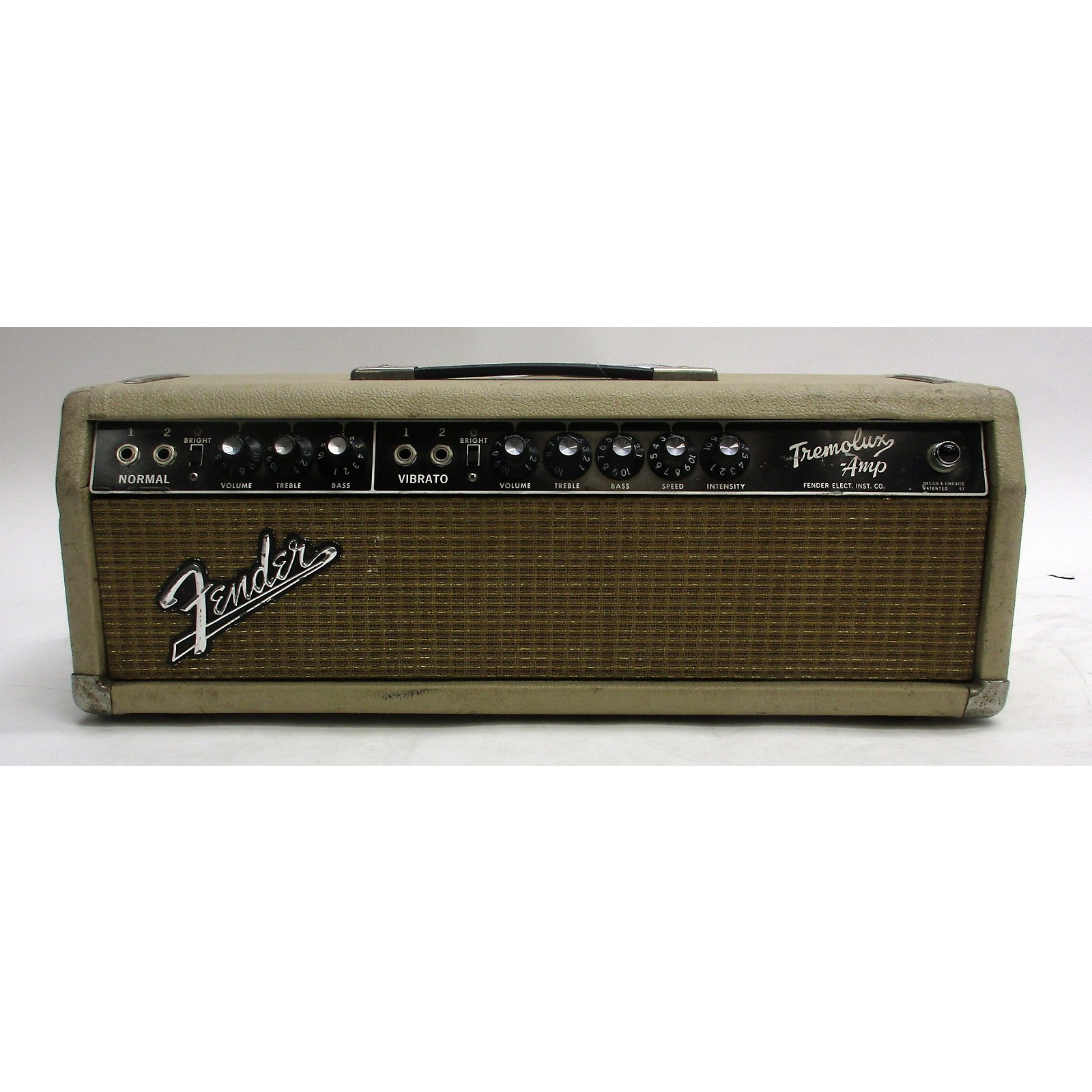 Vintage Fender 1964 Tremolux Reverb With Cab Tube Guitar Amp Head