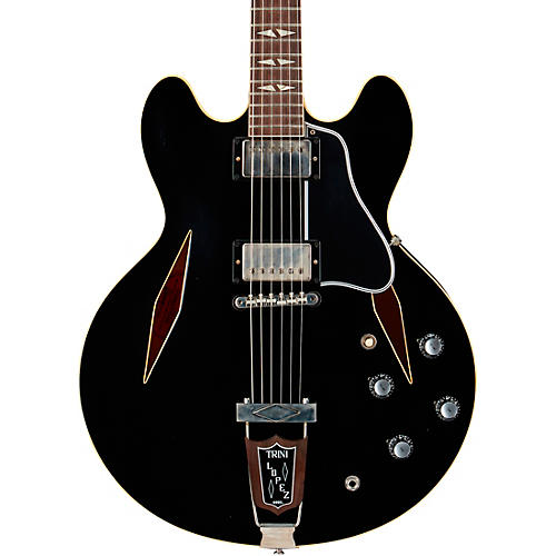 Gibson Custom 1964 Trini Lopez Standard Reissue Ultra-Light Aged Semi-Hollow Electric Guitar Ebony