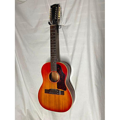 Gibson 1965 B25-12 12 String Acoustic Guitar Cherry Sunburst
