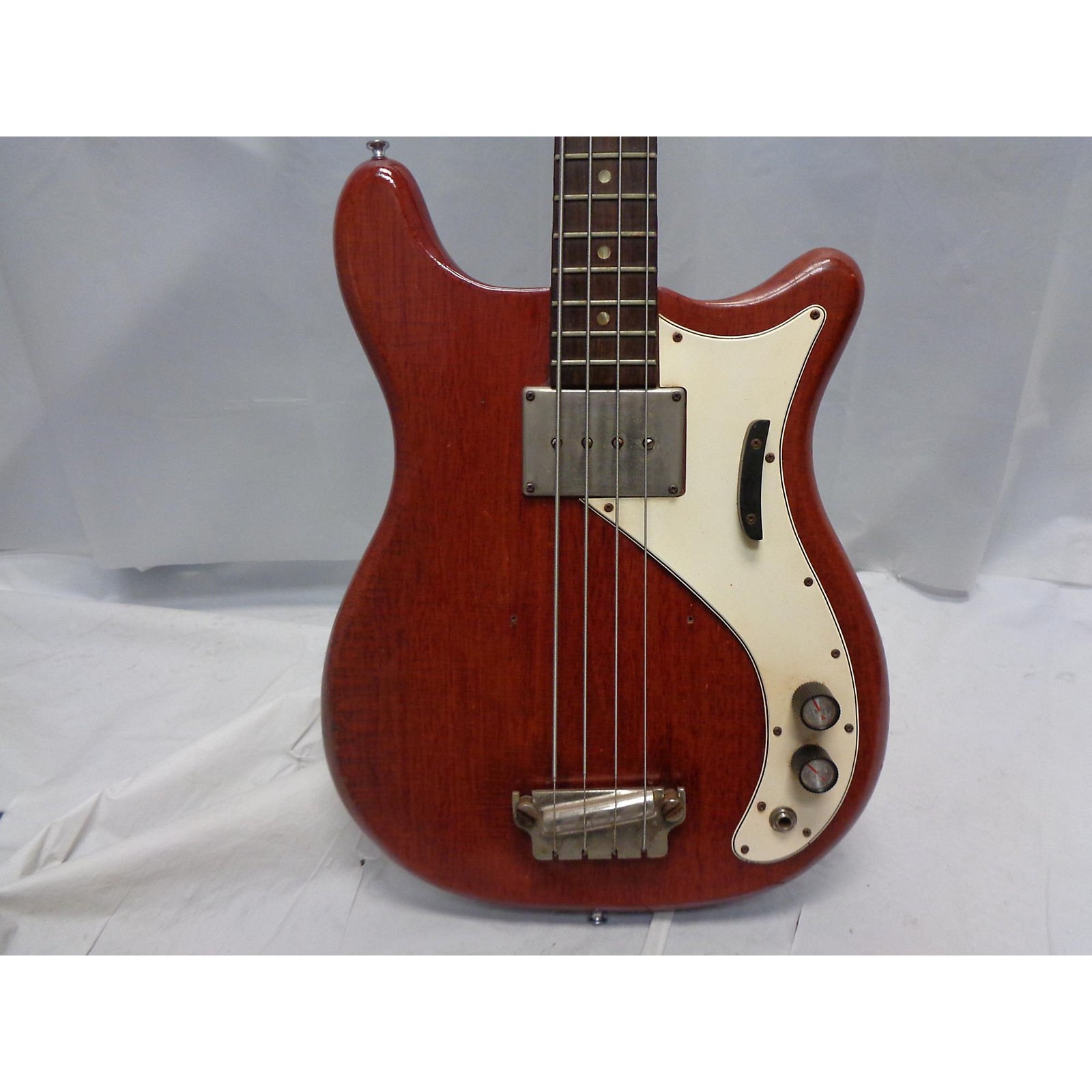 Vintage Epiphone 1965 Newport Electric Bass Guitar Cherry Musician S Friend