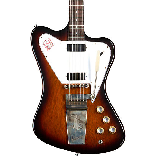 Gibson Custom 1965 Non-Reverse Firebird V With Maestro Vibrola Electric Guitar Vintage Sunburst