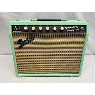 Fender 1965 Princeton Reverb 15W 1x10 LIMITED EDITION SURF GREEN Tube Guitar Combo Amp