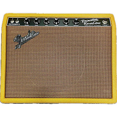 Fender 1965 Princeton Reverb 15W 1x10 Tube Guitar Combo Amp