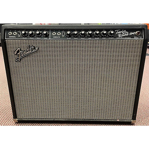 Fender 1965 Reissue Twin Reverb 85W 2x12 Tube Guitar Combo Amp