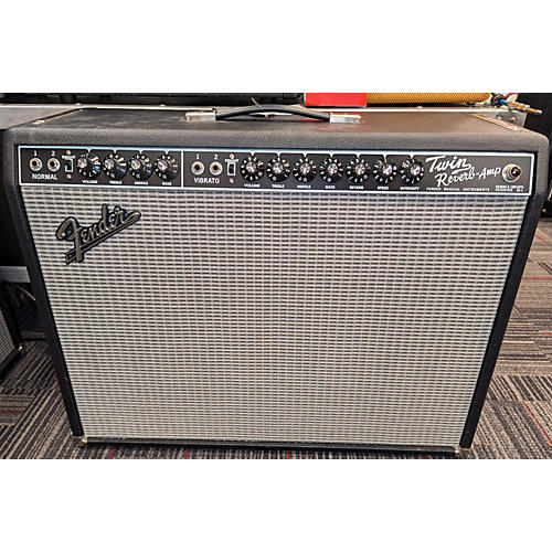 Fender 1965 Reissue Twin Reverb 85W 2x12 Tube Guitar Combo Amp