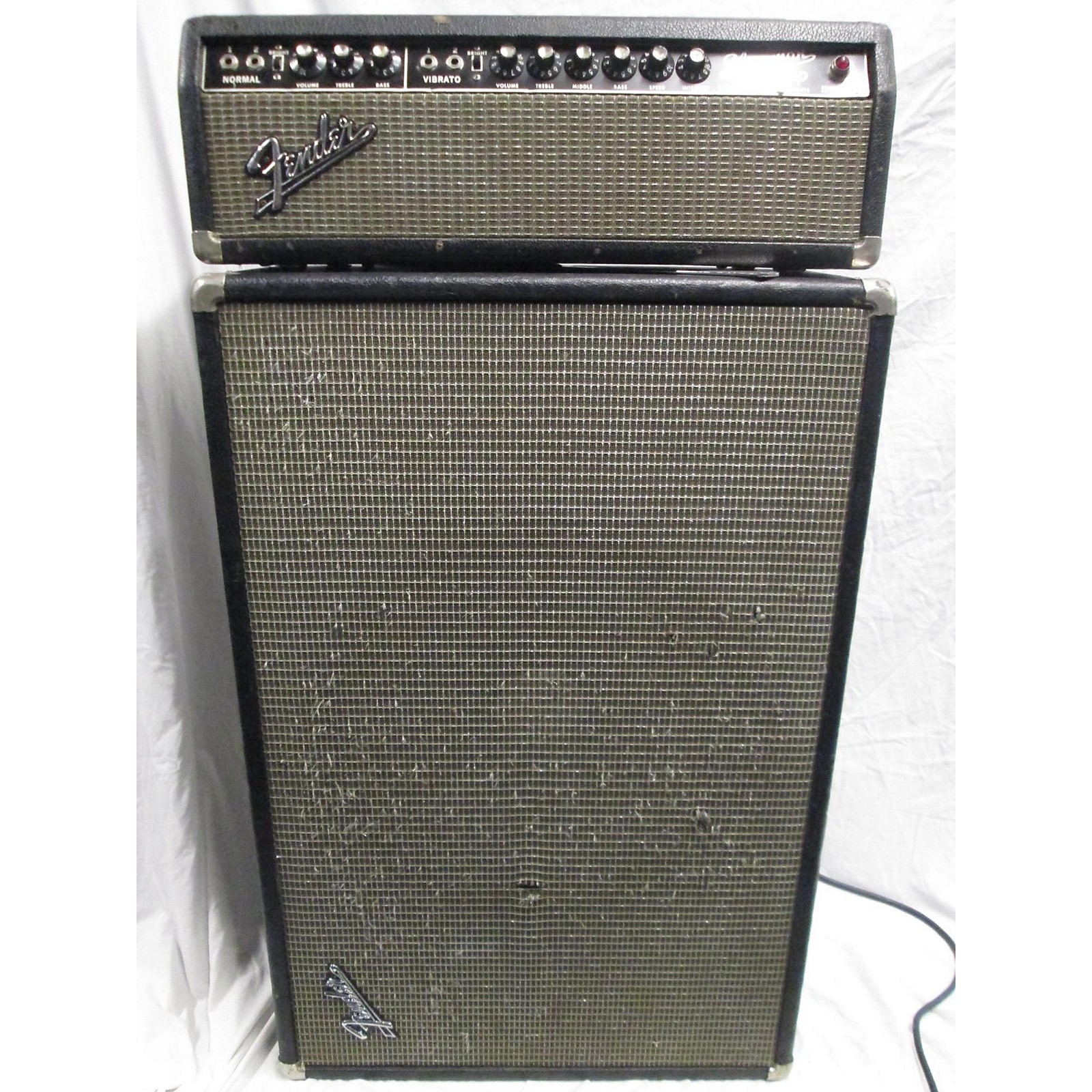 Vintage Fender 1965 Showman 15 Tube Guitar Combo Amp Musician's Friend