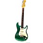 Vintage Fender 1965 Stratocaster Solid Body Electric Guitar Sherwood Green (refin)