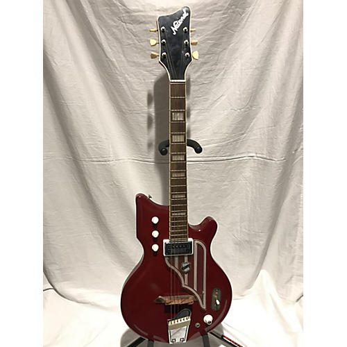 National 1965 Westwood 72 Solid Body Electric Guitar Cherry Red