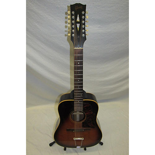 Gibson 1966 B4512 12 String Acoustic Guitar Heritage Cherry Sunburst