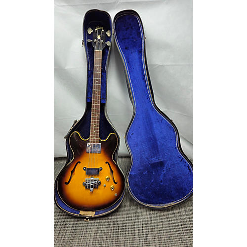 Gibson 1966 EB-2 Electric Bass Guitar Vintage Sunburst