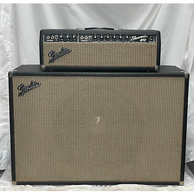 Fender 1966 Fender 1965 Showman With Matching Tone Ring 15 Cab Tube Guitar Combo Amp