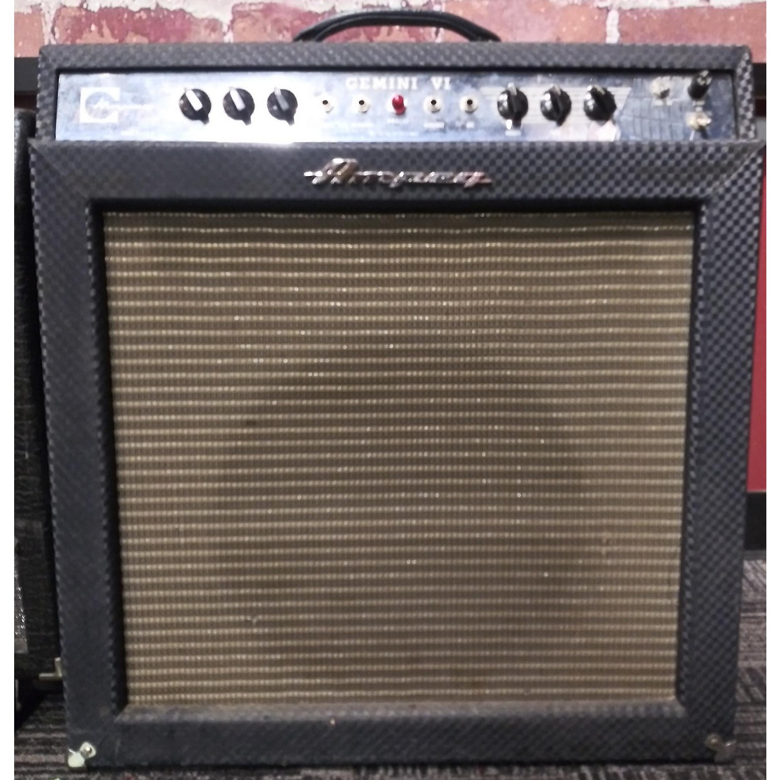 Vintage Ampeg 1966 Gemini Vi Combo Tube Guitar Combo Amp Musician's