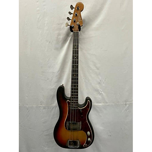 Fender 1966 Precision Bass Electric Bass Guitar Sunburst