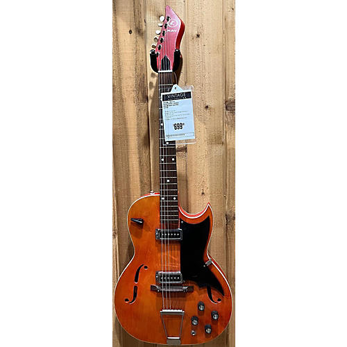 Kay 1966 SPEED DEMON 2 Hollow Body Electric Guitar Orange