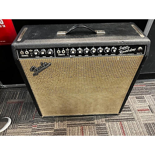 Fender 1966 Super Reverb 4x10 Tube Guitar Combo Amp