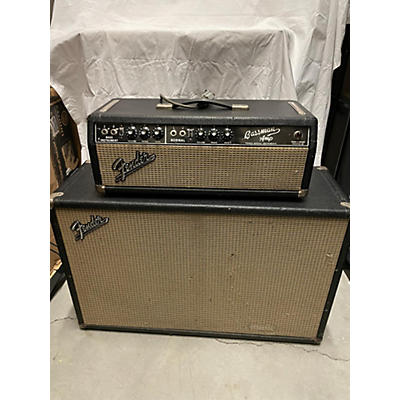 Fender 1967 Bassman Head And Cabinet Tube Bass Combo Amp