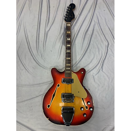 Fender 1967 Coronado Hollow Body Electric Guitar 3 Color Sunburst