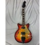 Vintage Fender 1967 Coronado Hollow Body Electric Guitar 3 Color Sunburst